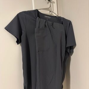 Mandala Gray Scrub Set